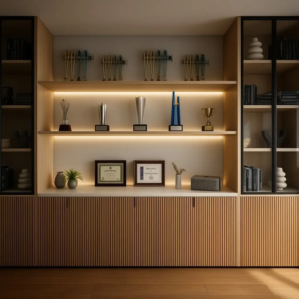 exposition de trophées design intérieur à Montréal — Darelle Design